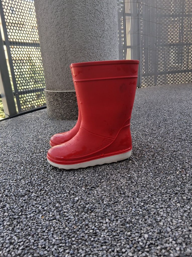 Kalosze, gumiaczki  dziecięce Tribord r. 24/25, 16 cm wkładka
