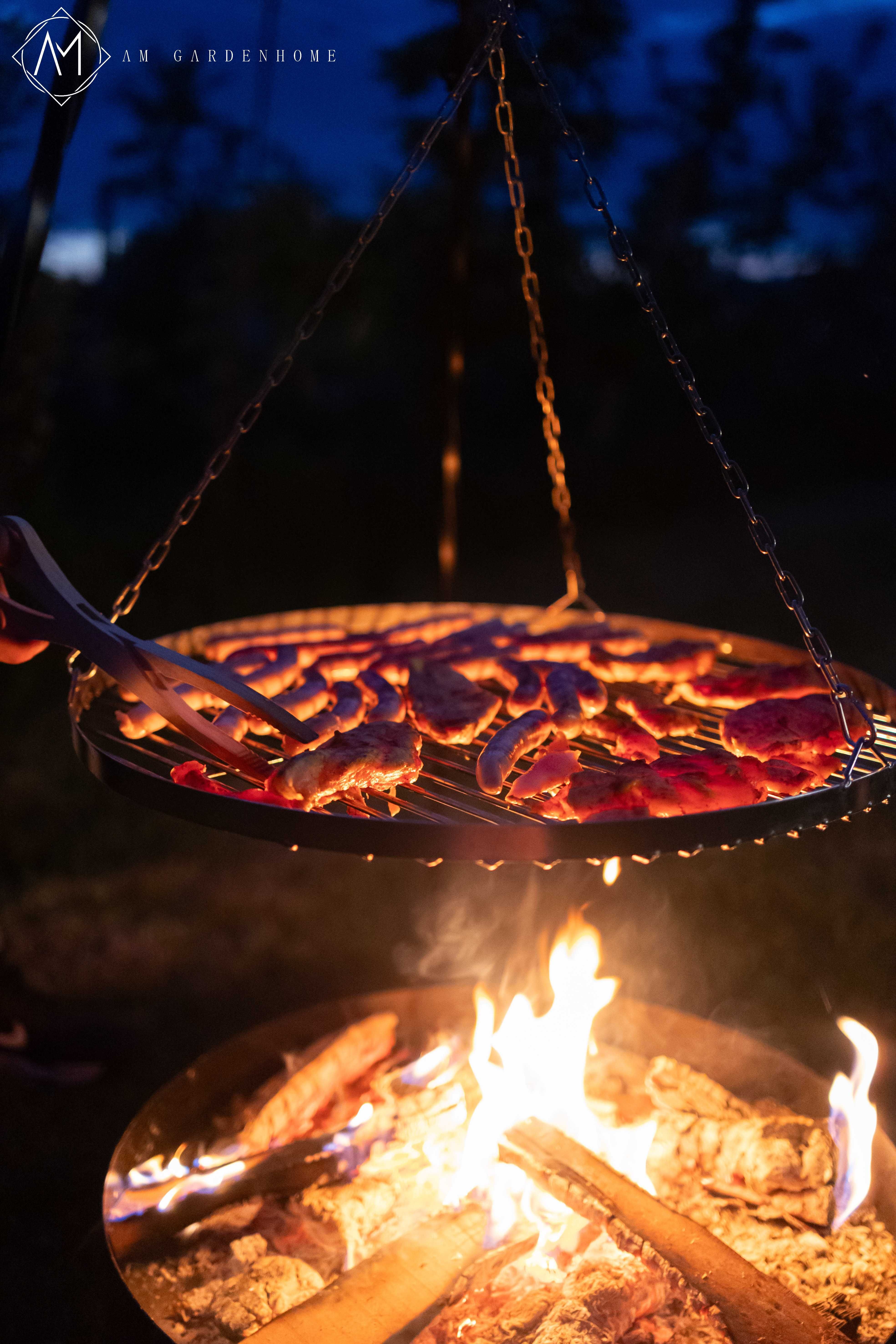 Grill TRÓJNÓG kuty + PALENISKO + RUSZT + PREZENT promocja trwa Opcje