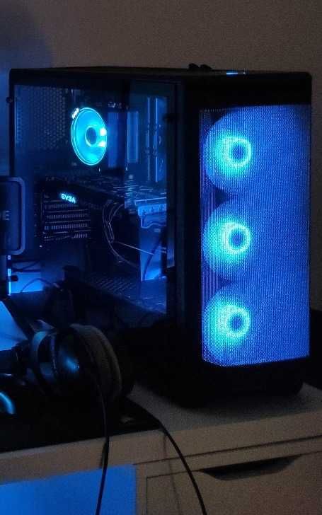 Setup / PC Gaming Focused - RTX 3070 EVGA Tri-Fan / Monitores Incluído