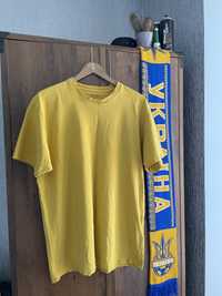 Футболка carhartt кархарт жовта вишите лого