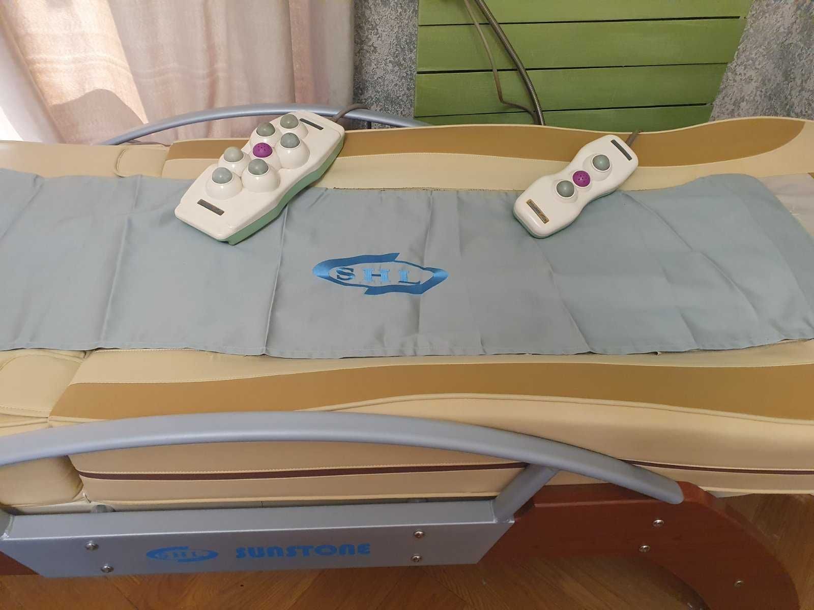 Масажна лікувальна кровать SUN STONE для спини справжня Корея
