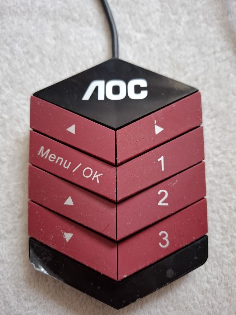 Przełącznik do sterowania menu monitora AOC