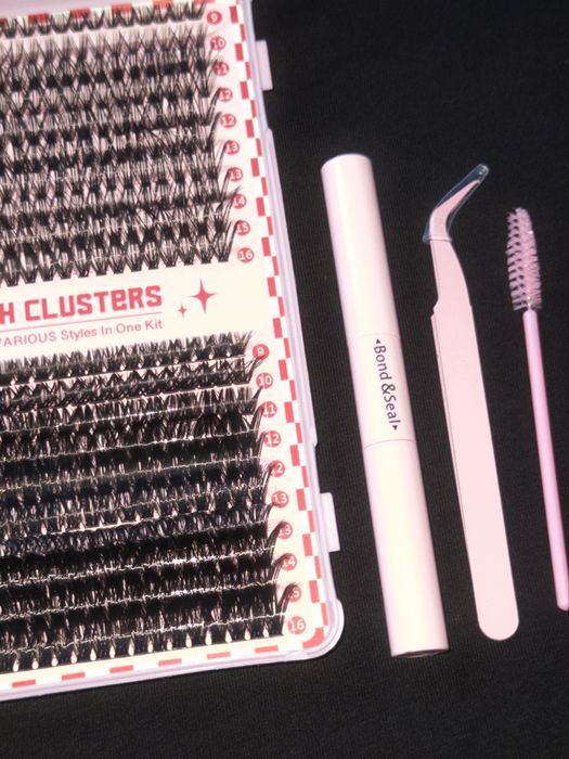 накладні вії з клеєм