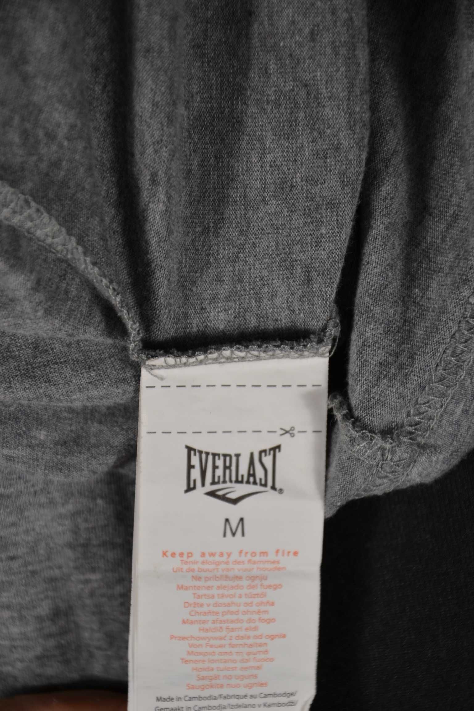 EVERLAST Koszulka Męska z Kapturem M Oryginalna Super Stan Bawełna