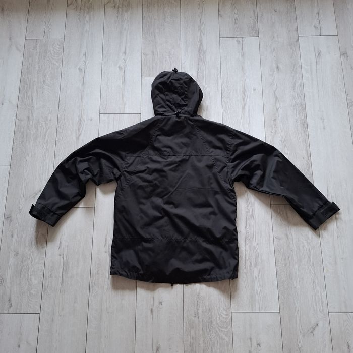 Stormberg kurtka parka męska S czarna daszek jak nowa kaptur jacket