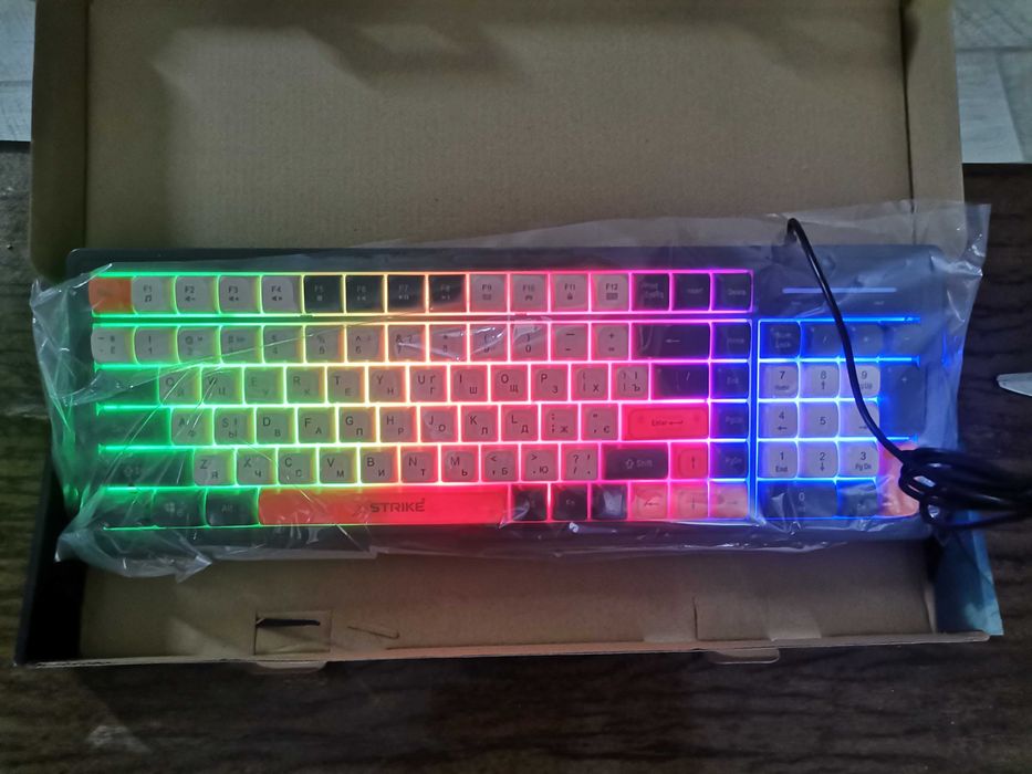 Клавіатура RGB‼️Led XSTRIKE X-1016 RGB USB