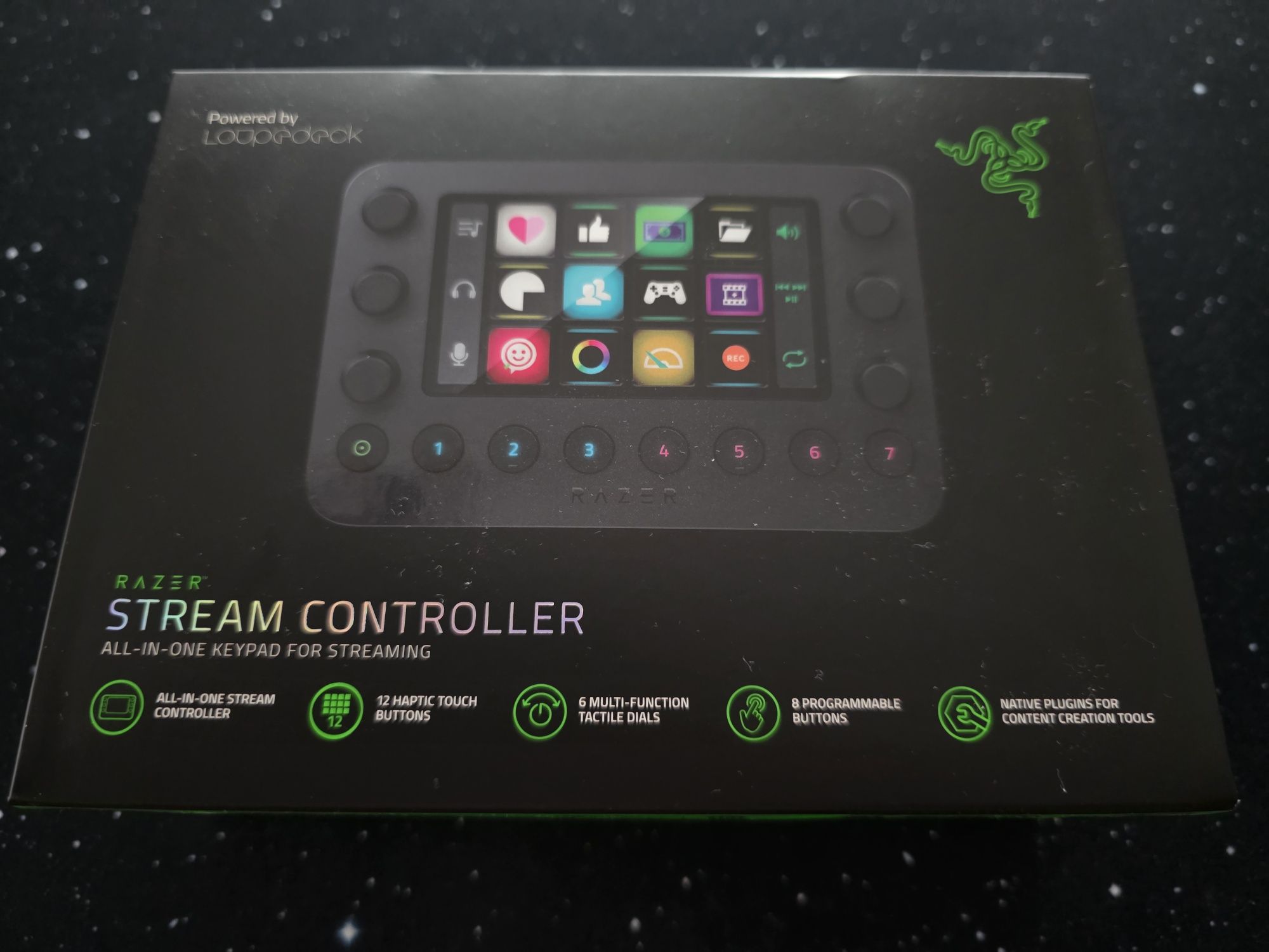 Razer Stream Controller – jak nowy! Integracja z Loupedeck