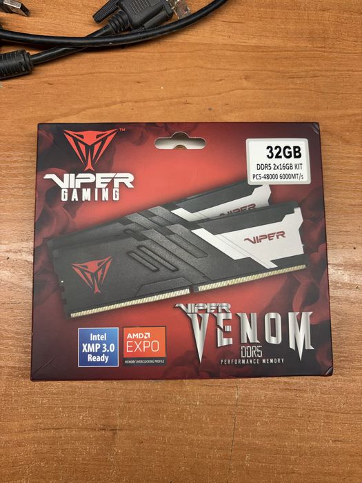 Patriot Venom 32GB (2x16GB) 6000MHz CL30 DDR5