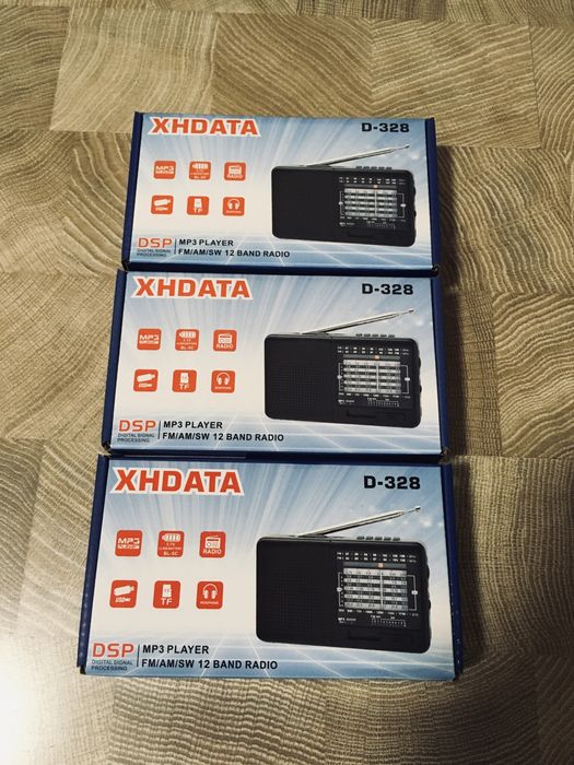 Радіоприймач Xhdata D 328 Am/Fm/Sw  DSP Mp3