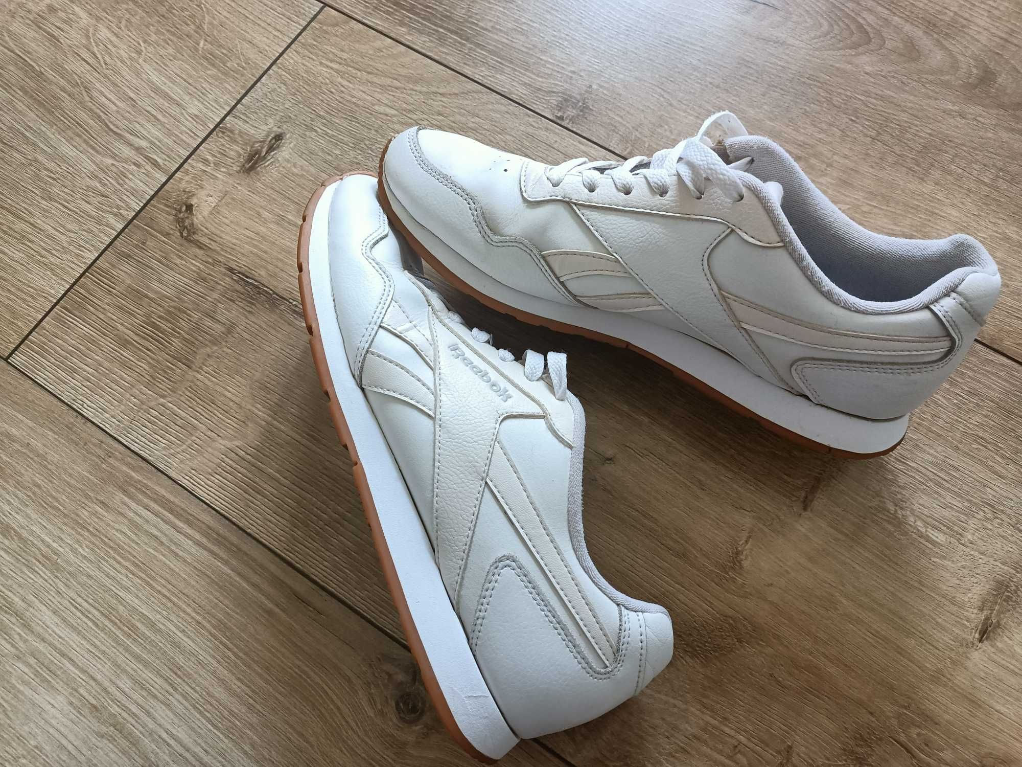 Adidasy sneakersy Reebok 39 białe skórzane