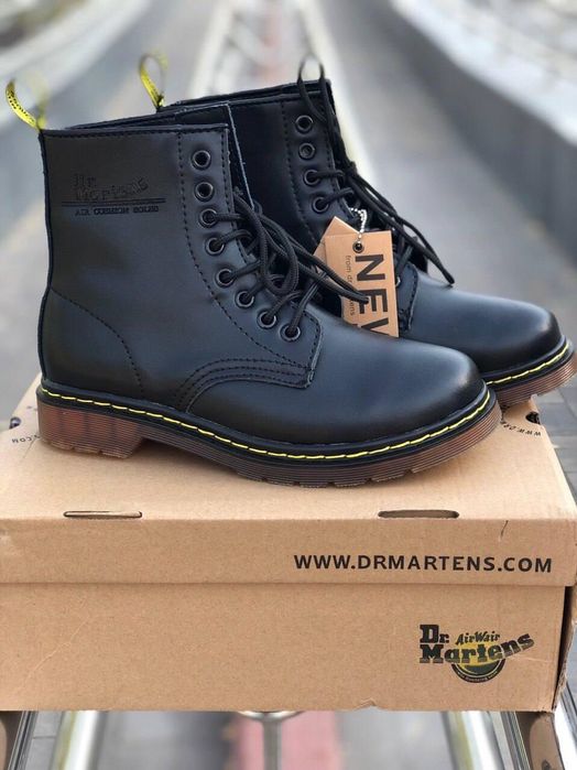 Черевики чоловічі Dr. Martens 1460 Black 11822006 Доктор Мартінс