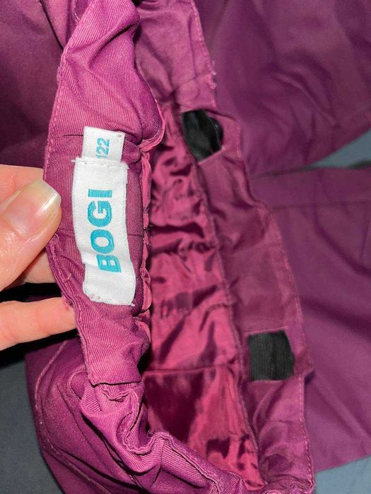 Лыжные штаны р.122 Полукомбинезон на девочку Зимние штаны на девочку