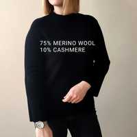 Sweter damski kaszmir merino wool wełna merynosów