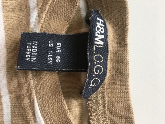 Koszulka H&M 86/12-18msc