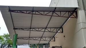 Asnas de estrutura metálica para telhado de armazém