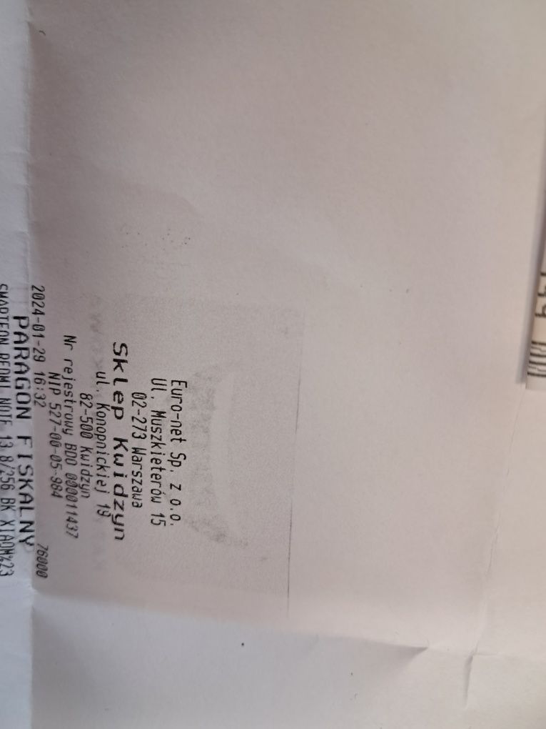 Xiaomi Redmi Note 13 8 GB RAM 256GB  Super stan!!, Gwarancja!!!