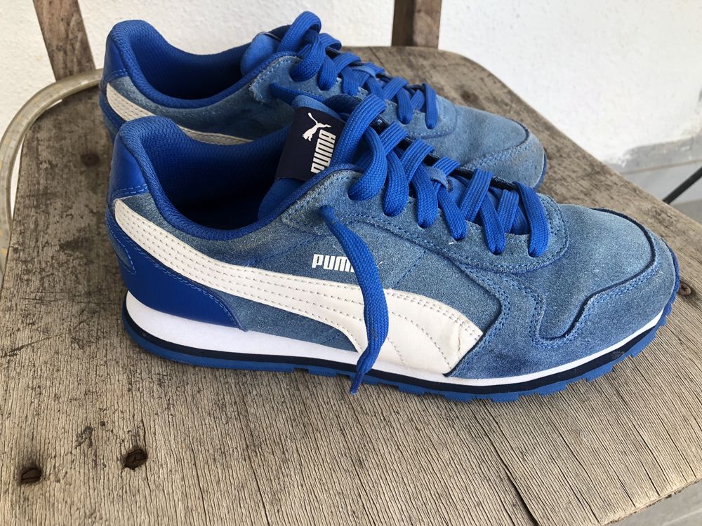 Tenis puma 38 , suede azul