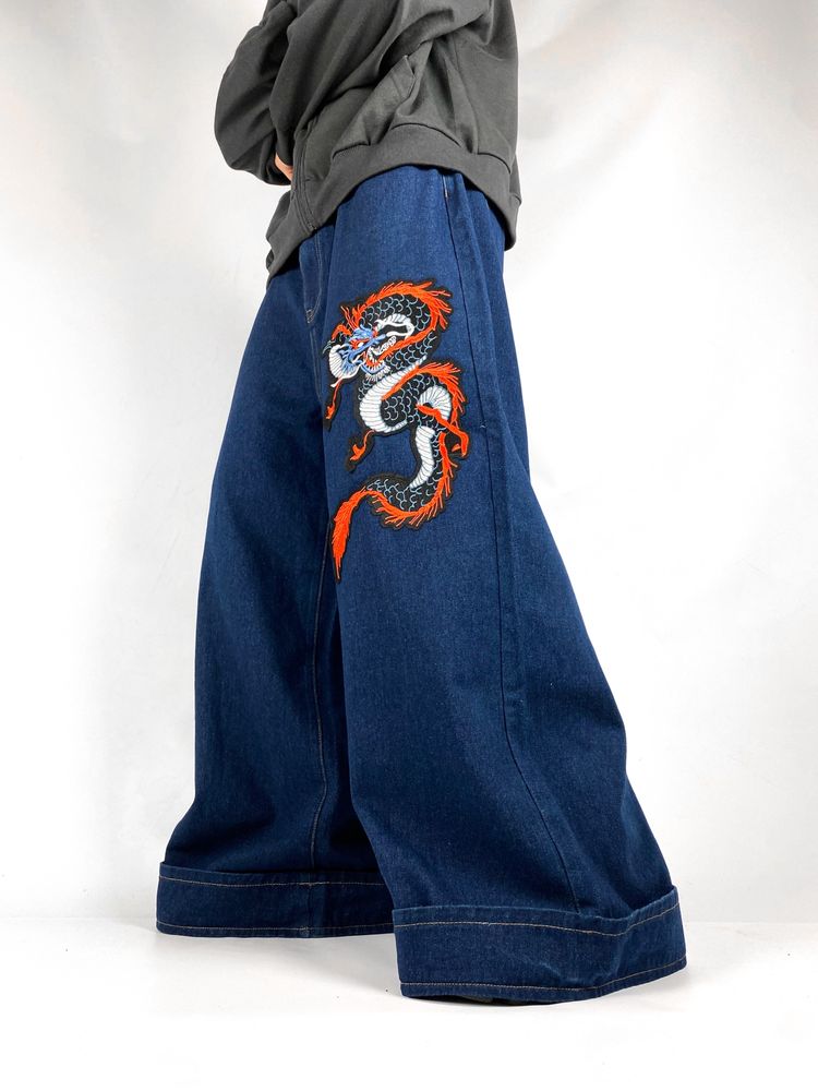 Mega wide rap pants, широкі реп штани, loose baggy y2k
