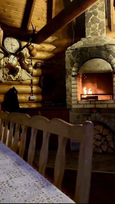 Затишний дерев'яний будиночок у тиші лісу на 4+2 осіб