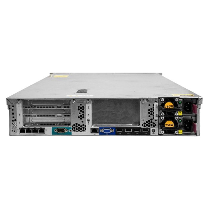 БУ Сервер HP ProLiant DL380P Gen8 Intel Xeon E5-2609 v0x2 16RAM 72HDD