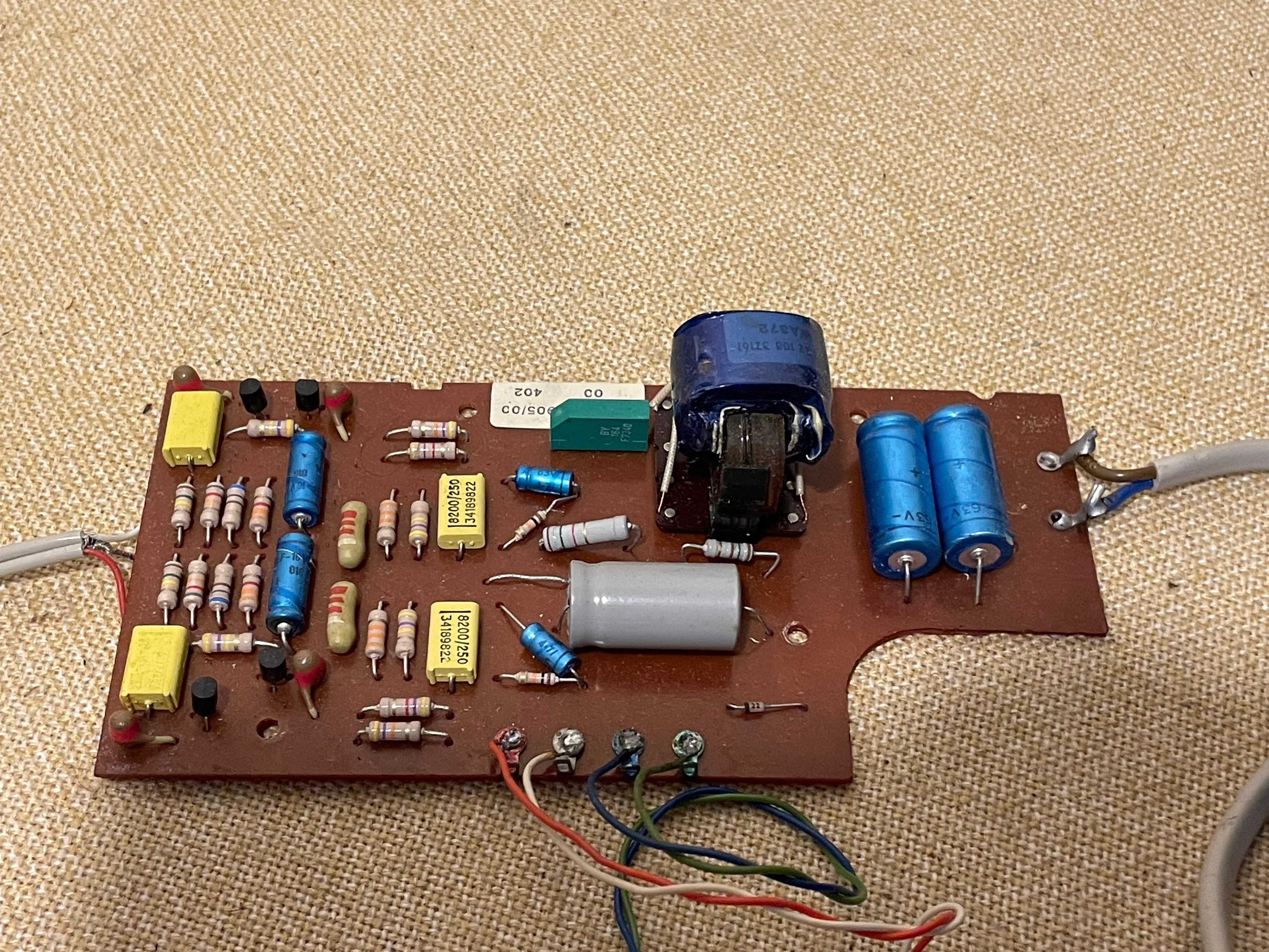 Редкий аудиофильский фонокорректор 60-х PHILIPS 22GH905