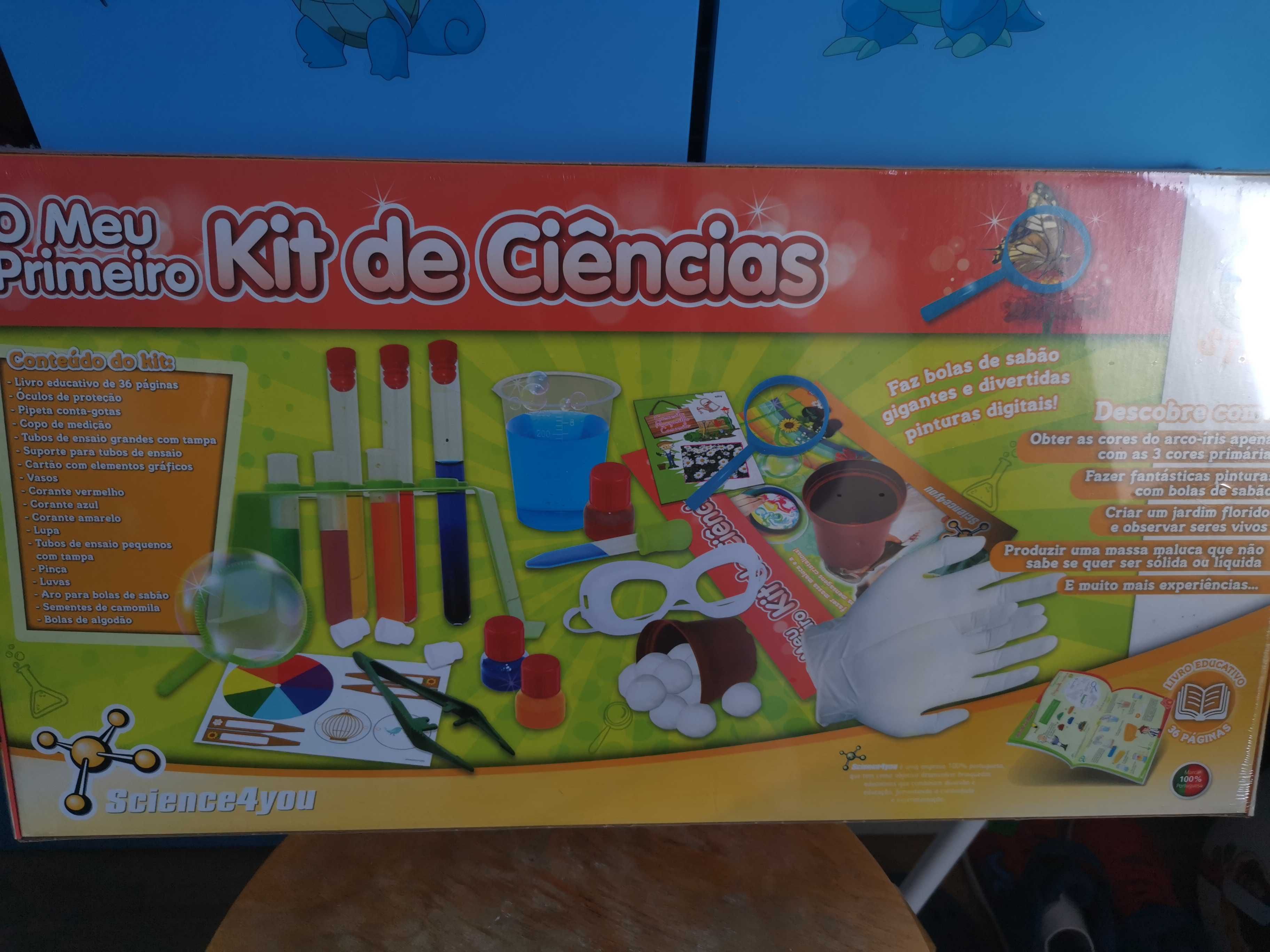 O meu primeiro kit de Ciencias Science4You