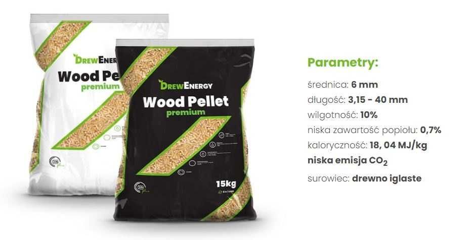 PELLET Drew Energy PREMIUM - 100% zadowolonych klientów