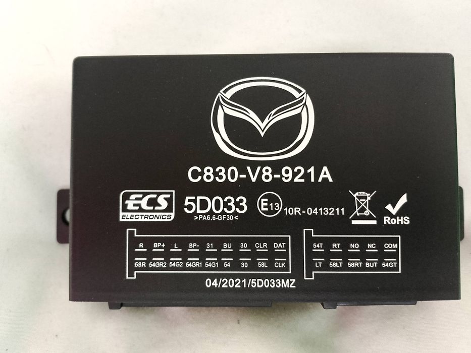 Moduł haka holowniczego mazda cx5/cx9