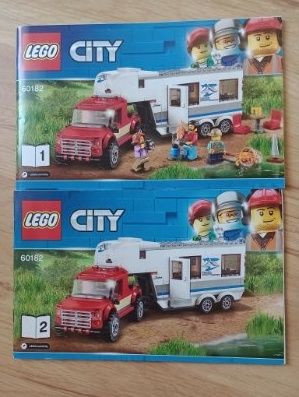 Lego City Pickup z przyczepą 60182