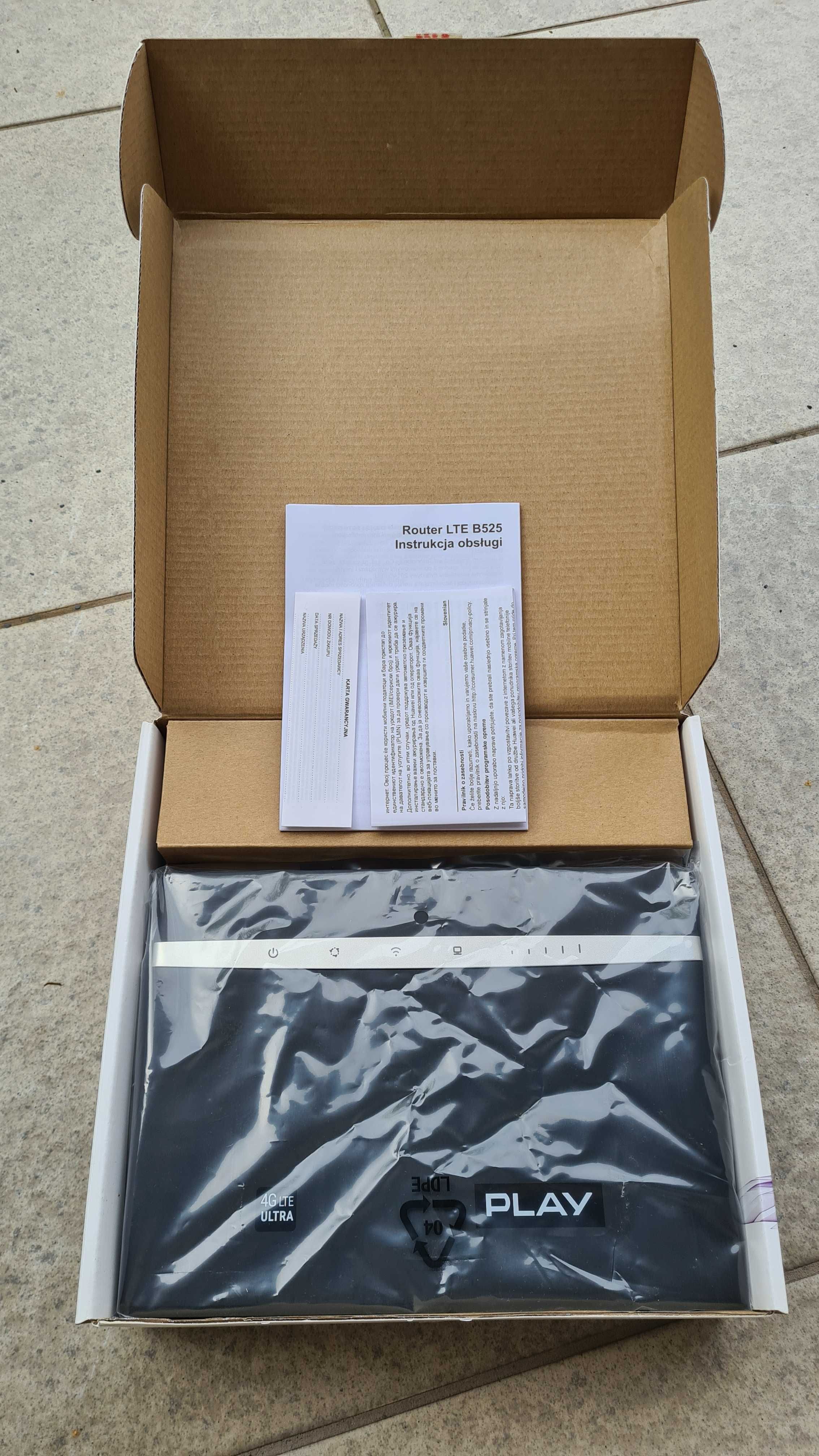 Rewelacyjny router LTE Ultra Huawei B525 LTE Cat.6 WiFi 750Mbps 4xLAN