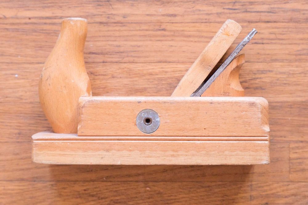 Strug ręczny drewniany Ulmia | nóż 48mm | długość 220mm