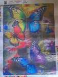 Diamond Painting motyle.