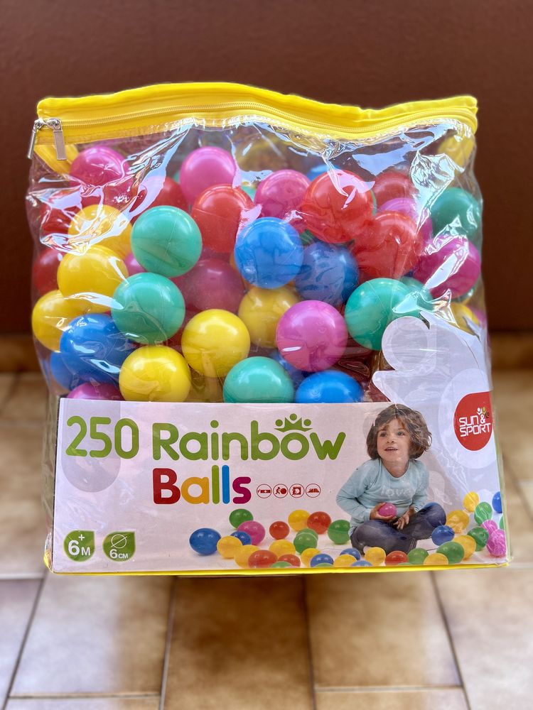250 bolas arainbow Balls