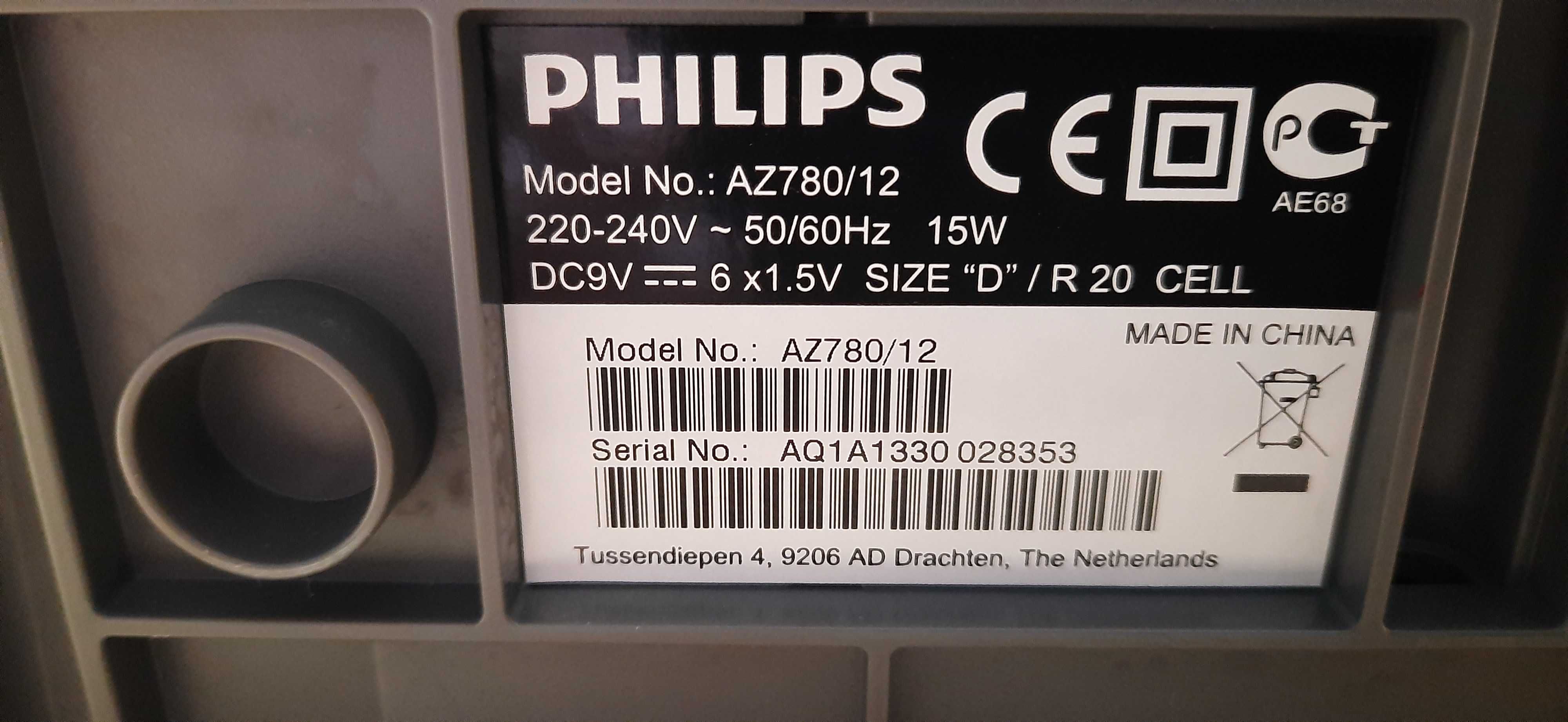 Radio odtwarzacz PHILIPS AZ780/12