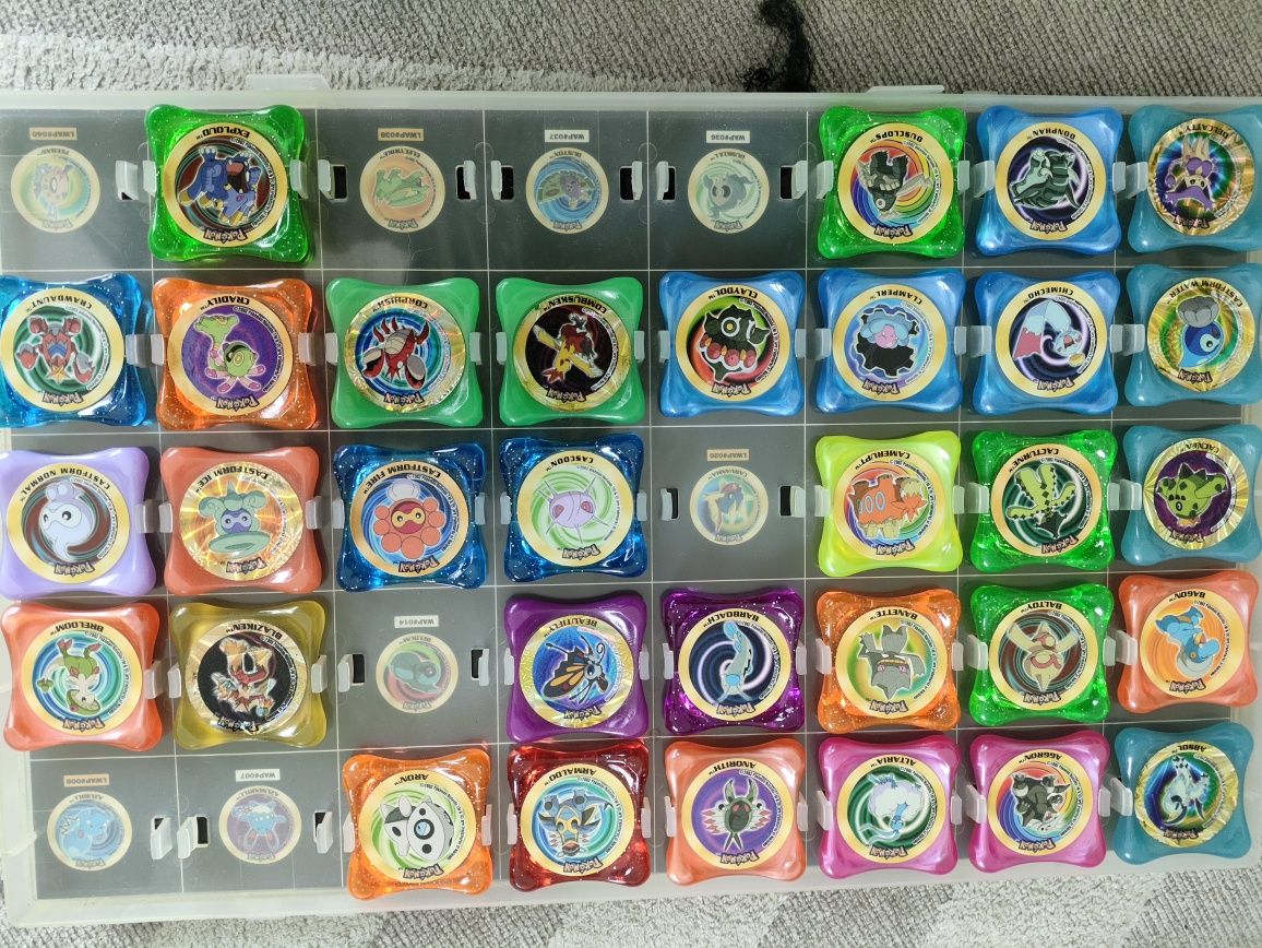Coleção Pokémon waps - 116 peças