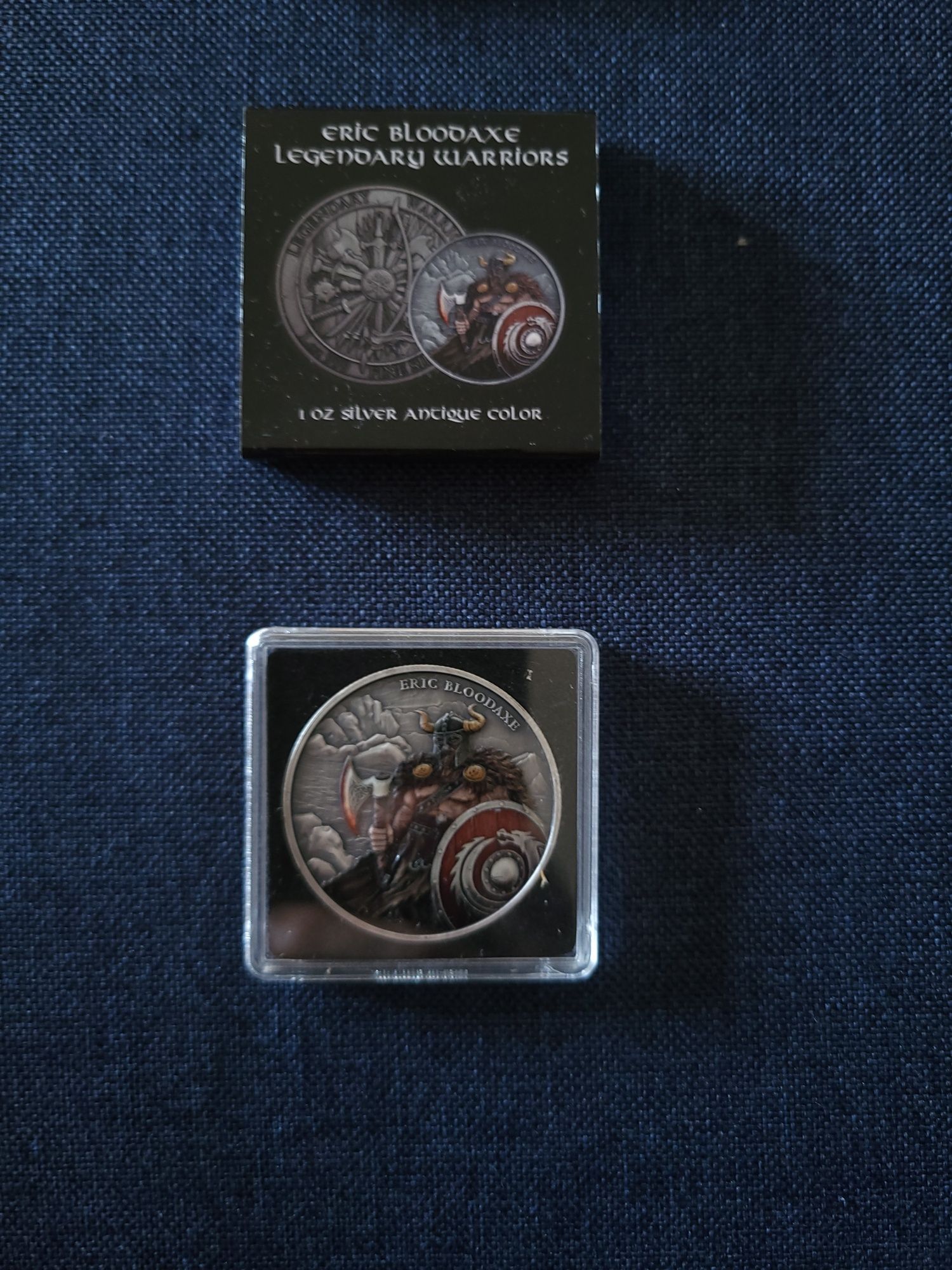3 sztuki monet Legendary Warriors