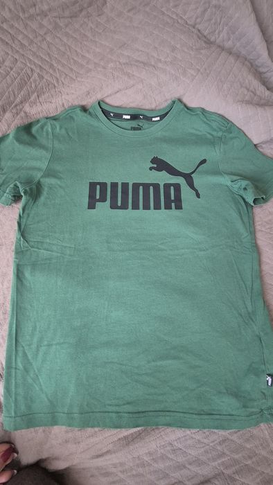 zielona koszulka Puma 152-158