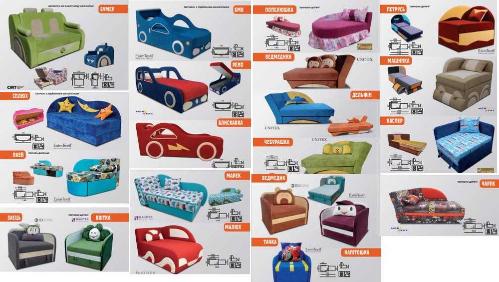 Фабричні   ліжка