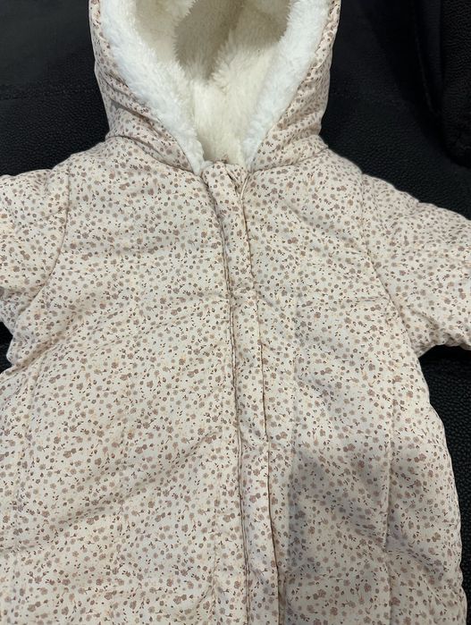 Conjunto Quentinho com Pantufas e Luvas (3-6M) ZARA