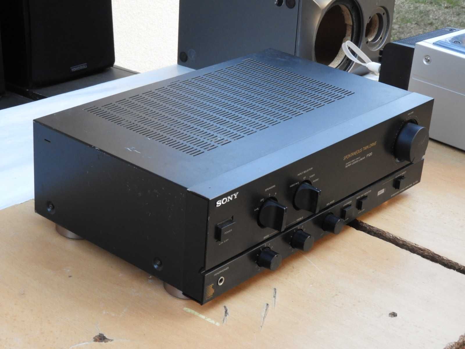 Wzmacniacz Sony TA - F120 część dużej wieży 43 cm.