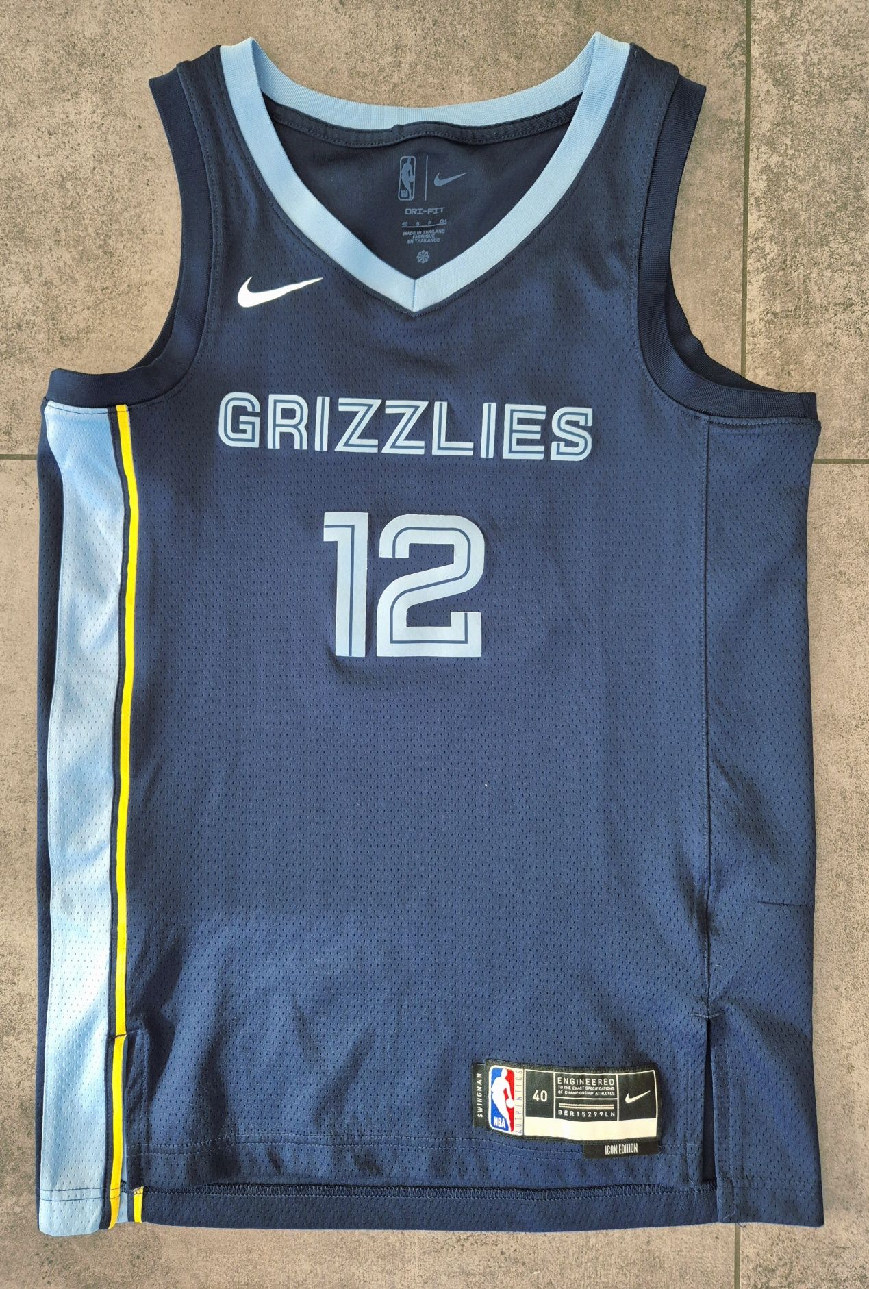 koszulka Nike Ja Morant Memphis Grizzlies Icon Edition 2022/23, r. S