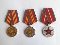 Medale za 10, 15 i 20 lat Nienagannej Służby (ZSRR)