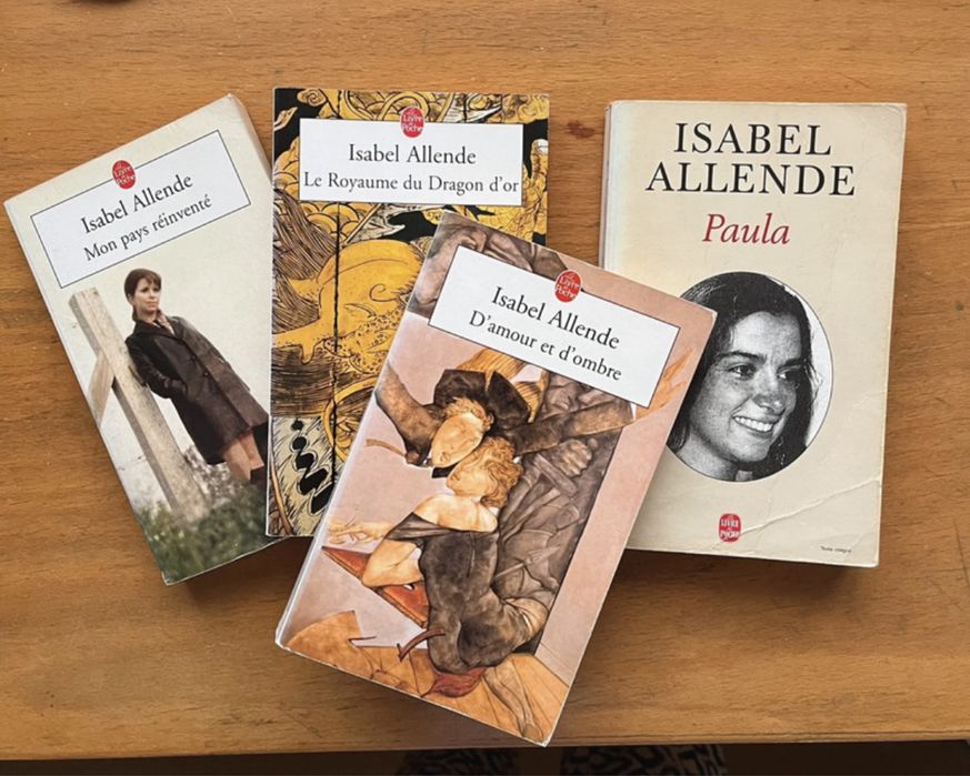 Lote de 4 livros Isabel Allende