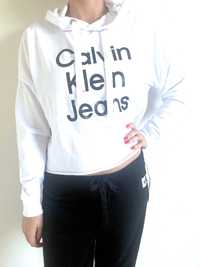 Calvin Klein bluza z kapturem roz M