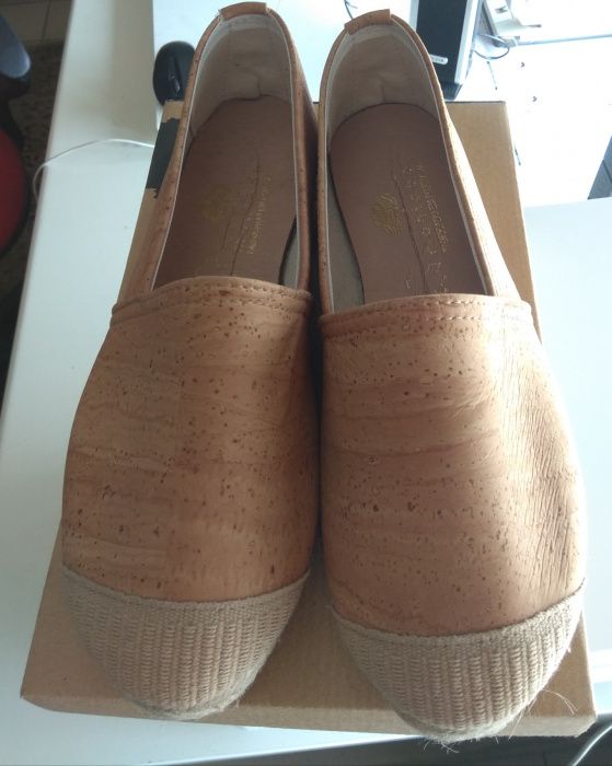 Calcado em Cortiça da Marca Montado fabricado em Portugal