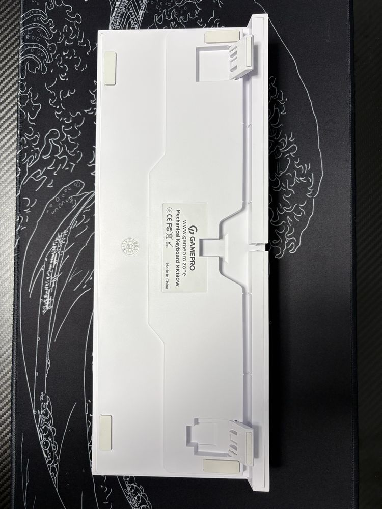 Клавіатура ігрова GamePro (MK180W) Hot-Swap RGB black/white