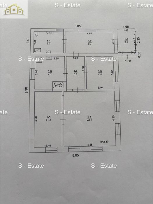 ‼️Продам дом 80м2 смт Коротычи от  Харькова 10км‼️ Есть видео обзор **
