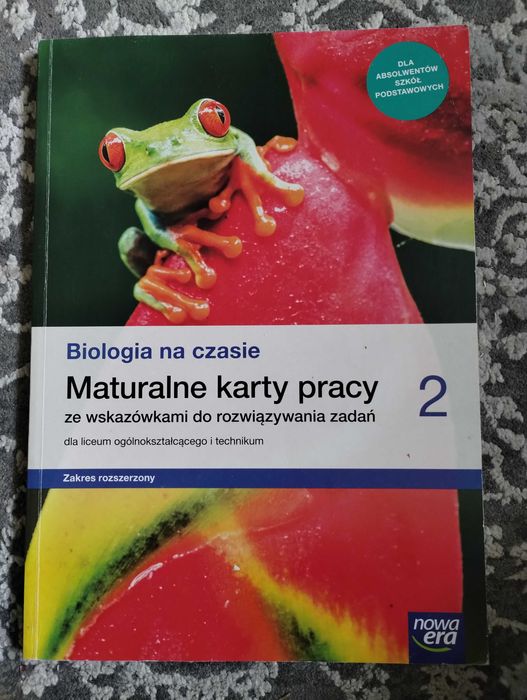 Biologia na czasie. Maturalne karty pracy 2 – zakres rozszerz