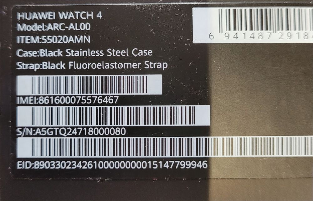 Smartwatch Huawei watch GT4  ARC-AL00