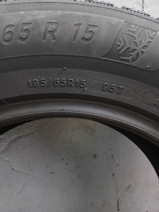 Opony zimowe Michelin 195/65/15